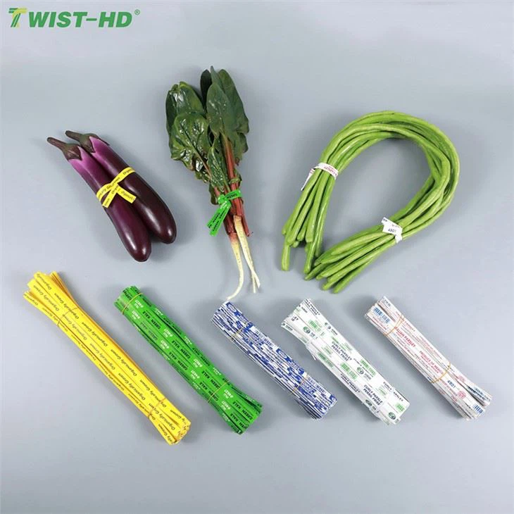 Paper Vegetable Twist Tie