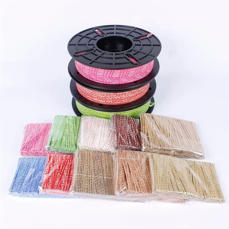 Printed Wire Twist Tie