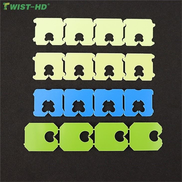 Factory Supplier Various Size Plastic Twist Tie Color Code For Bread Clips